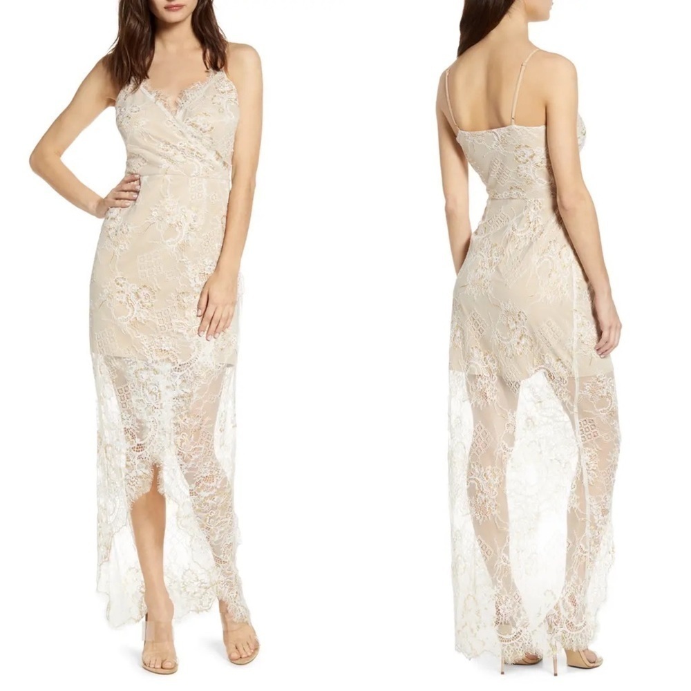 WAYF Gwen Lace Dress Size